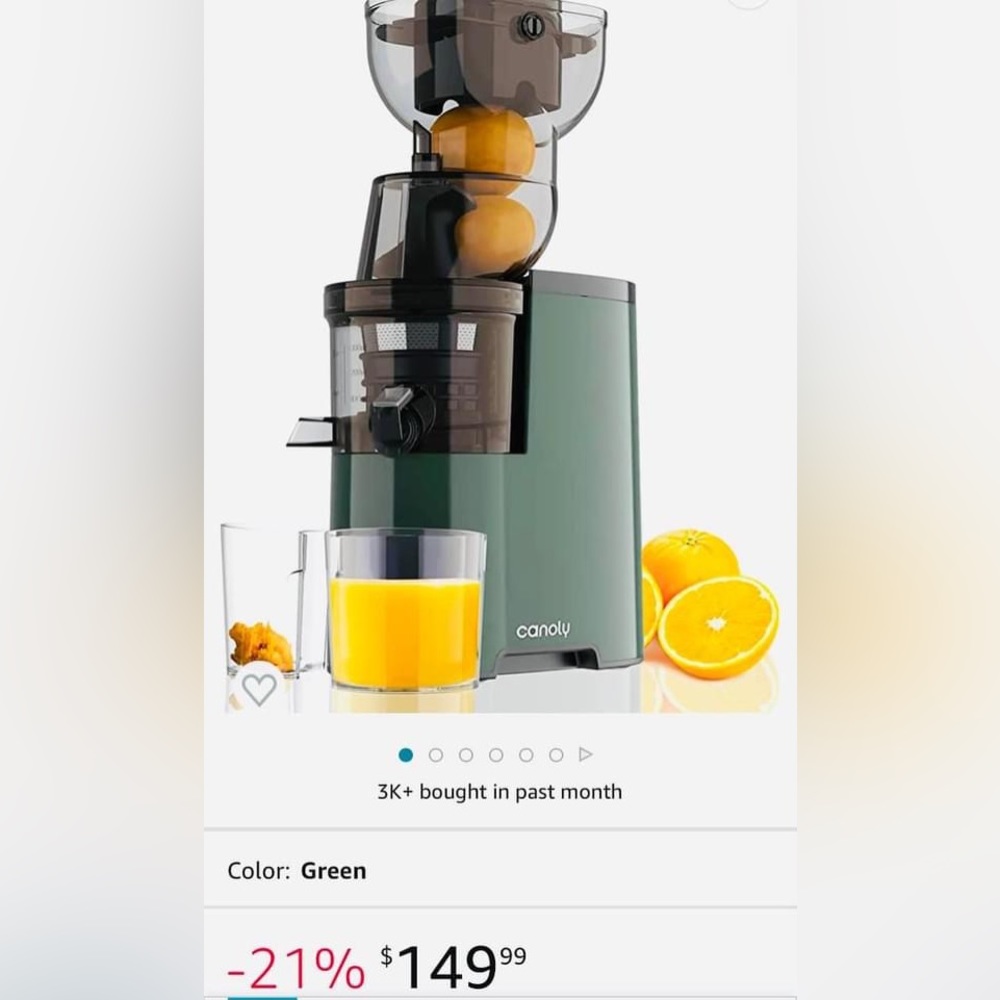 🚨🚨🚨 Masticating Juicer, 250W Professional Slow Juicer 🚨🚨BRAND NEW IN A BOX